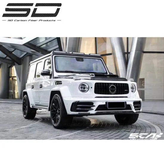 M Style Dry Carbon Fiber Spare Tire Cover for Mercedes-Benz G-Class W464 G500 AMG G63