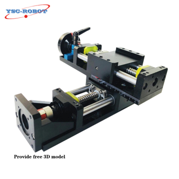 Low Noise Linear Slide Table Guide System for Single Axis Robot Arm