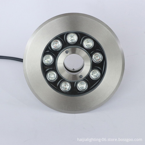 Underground RGB Fountain Lights: Concealed Installation Solutions