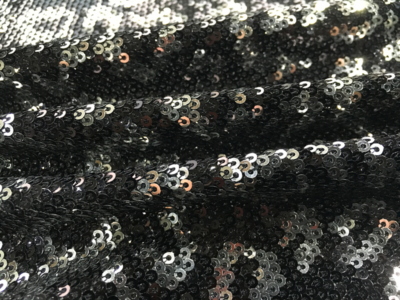 Geometry Sequin Embroidery Fabric