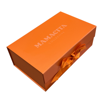Wholesale Luxury Custom Printed Cardboard Gift Boxes with Magnetic Ribbons