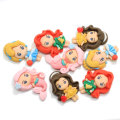 Supply Mooie Meisje Kawaii Prinses Hars Cabochon Plaksteen Sleutelhanger Art Decor Kids Haarspeld Ornament Plakboek Maken