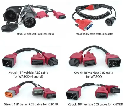 FAST ZF Eaton Voith Dongfeng FAW SINOTRUCK Transmission Retarder Cables Diagnostic Tool