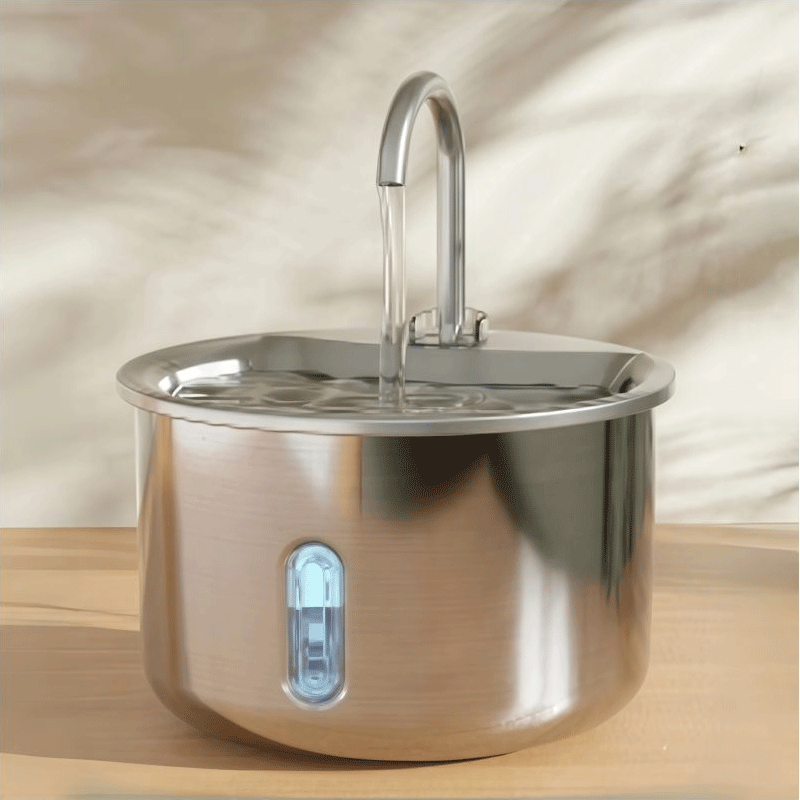 উদ্ভাবনী উইন্ডো-ডিজাইন পোষা জলের ফোয়ারা