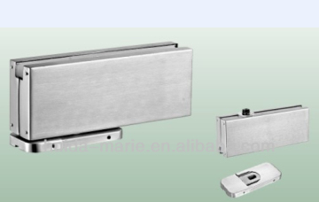 100kgs glass door patch fitting soft closing hinge, hydraulic door closer glass hinge