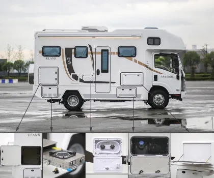 Family Off Road ISUZU Travel Trailer RV for Outdoor Camping