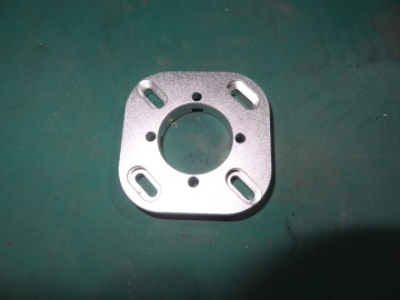 CNC machined motor holding block