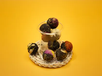 Chinese Organic Dragon Pearl Tea - Beautiful Gift Blooming Flower Tea