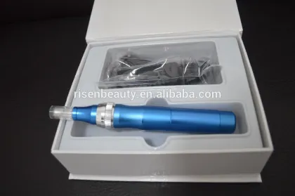 auto microneedle therapy system 12 needles stainless derma pen stamp micro needle therapy derma roller