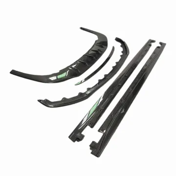 Body Kit For Bently Flying Spur W12 2023 Upgrade To Carbon Fiber Front Lip Rear Diffuser Side Skirts Rear Wing Car Accessories