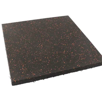 Waterproof residential rubber floor