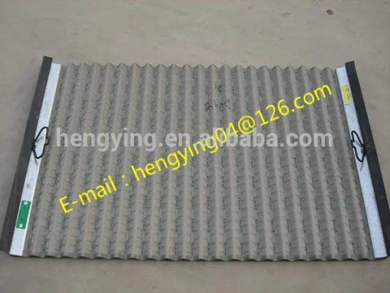697*1050mm FLC500 hook strip wave shale shaker screen