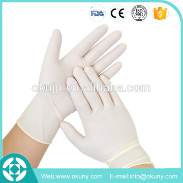 Disposable Natural Powder/powder free china medical non sterile examination latex gloves                        
                                                Quality Choice