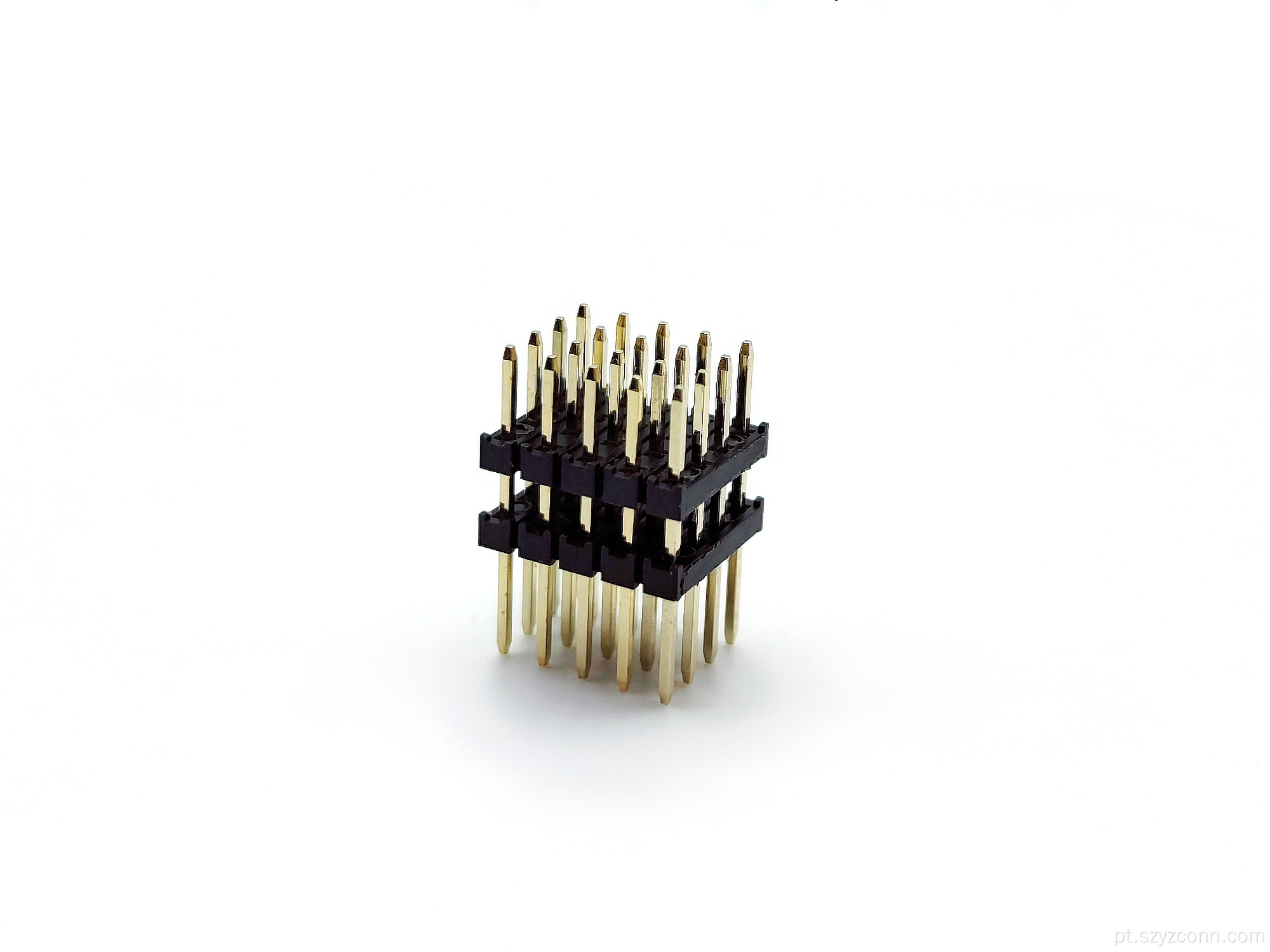 Cabeçalho de pino de 2,0 mm quatro fileiras retas
