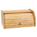 Caixa de pão de bambu do produto comestível, bloqueando a caixa de armazenamento de alimentos