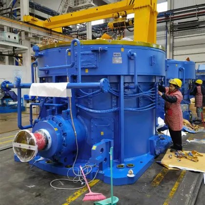 Gearboxes for vertical mills