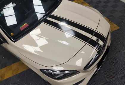 Glossy Kahki Milan Car Wrapping1.52*18M