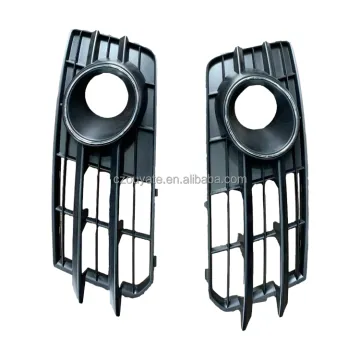 Fog Lamp Grill Front Fog Light Cover for Audi A7 2011-2014 (4G8807647A9B9, 4G8807648A9B9)