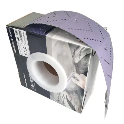 70mm Purple Sandpaper Sand Disc Abrasive 12m