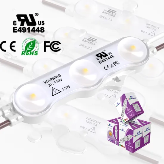 12V AC 110V/220V 2835 LED Module SMD 3LED IP67 Waterproof