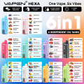 VAPEN HEXA 200K 6IN1 Puffs вейп на едро