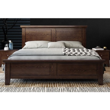 Durable Modern Wooden Bed for Bedroom