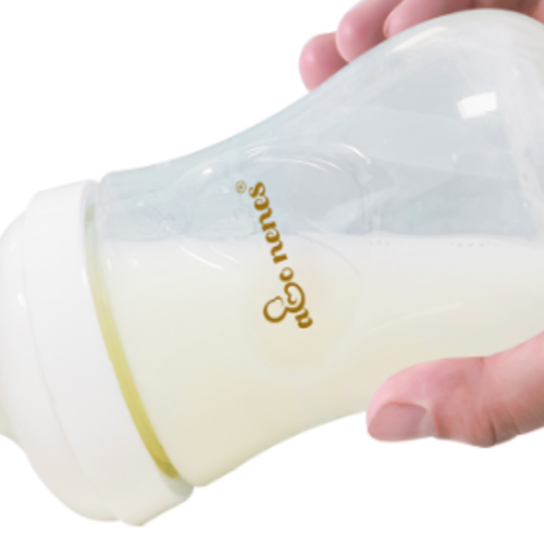 Botella de leche para bebés Silicona 4 paquete BPA