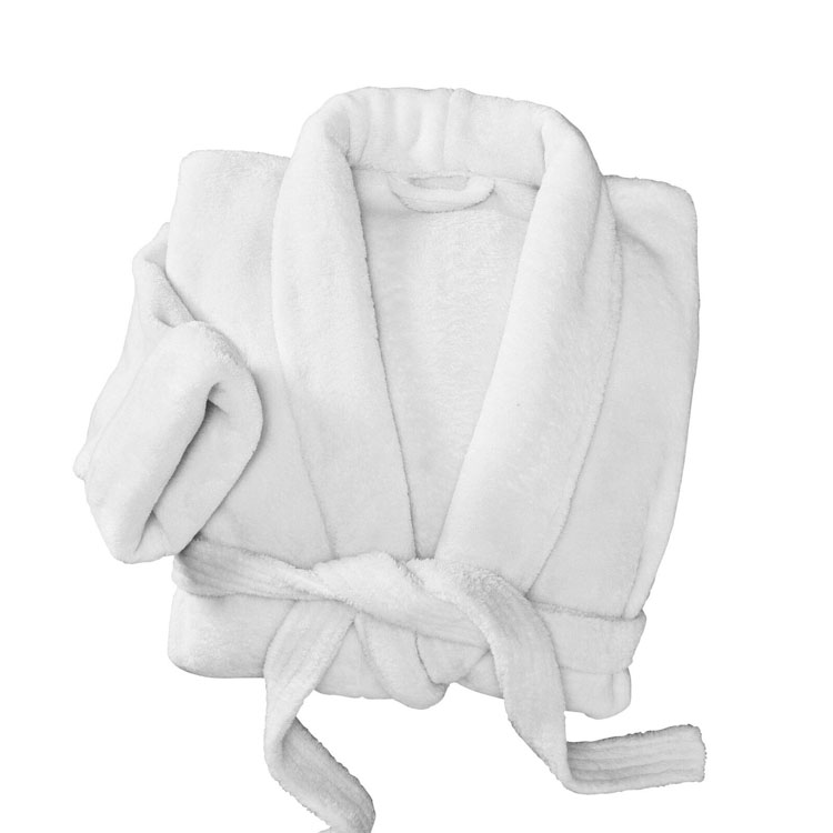 เสื้อคลุมอาบน้ำขนแกะ fleece bathrobe
