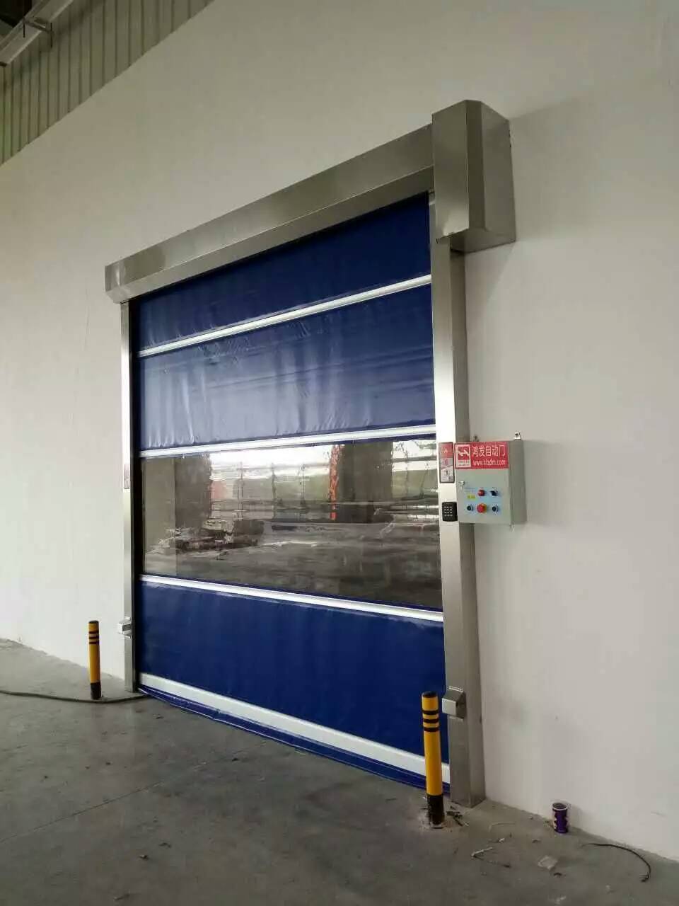 Industrial PVC Roll up high speed door