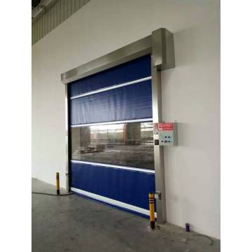 Industrial PVC Roll up door speed speed