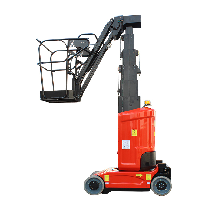 Small Articulated Fly Jib with 3m Electric Telescopic Boom Mast Lift (9.2m/11.2m/10m)