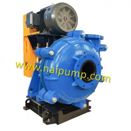Industry acid resistant slurry pump for copper mine