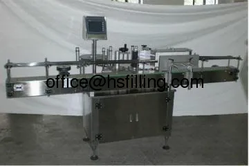Automatic Bottles Sticker Plastic  Rolle Labels Labeling Machine