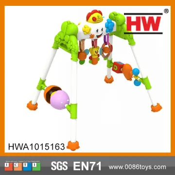 Hot sale funny musical plastic baby mini gym