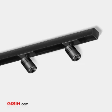 12V Adjustable Black Low Voltage LED Track Spotlight