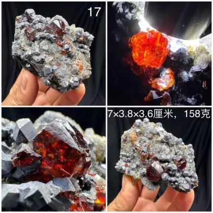 natural raw ore, mineral crystal cat Eye Stone