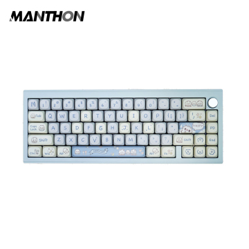 145 Keys GMK niedliche Katze PBT -Farbstoff Sublimation MOA Profile Schlüsselkaps