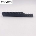 Factory black anodized cnc machining aluminum spare parts