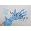 510k 9 inch blue color cheap nitrile gloves