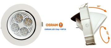 40W LED Downlight (16PCS Osram LED)