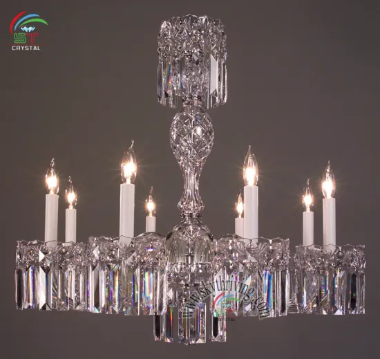2016 new design clear K9 crystal chandelier lamp from China
