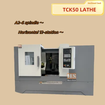 Discounted TCK50 Automatic Lathe Machine with Live Tool - Hot Sale Offer