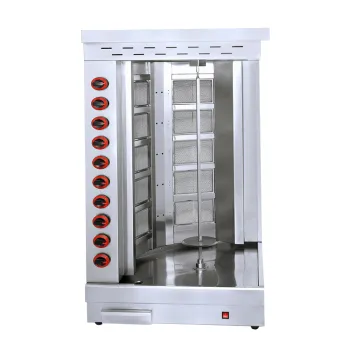 Temperature Control Energy Saving Turkish Barbecue Machine kebab grill Griddle Gas fired 10 head Middle East barbecue oven