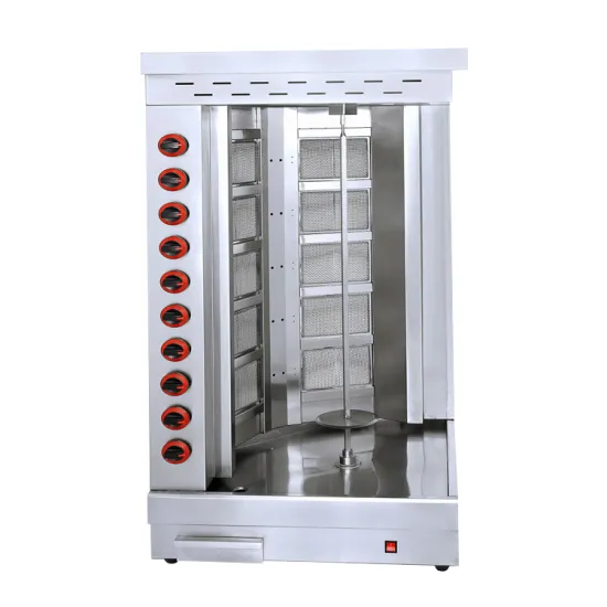 Temperature Control Energy Saving Turkish Barbecue Machine kebab grill Griddle Gas fired 10 head Middle East barbecue oven