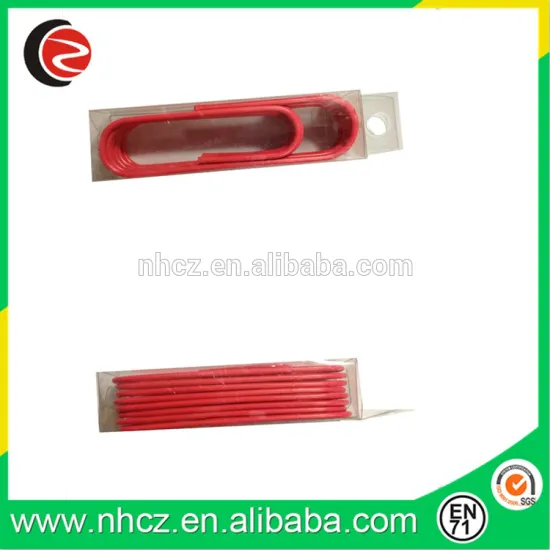 Red Jumbo Paper Clips