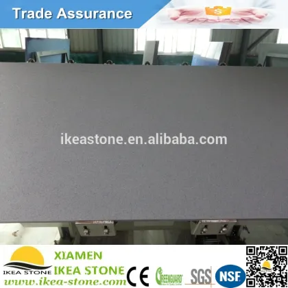 Crystal Quartz Stone Sparkle Grey Hanstone Slab