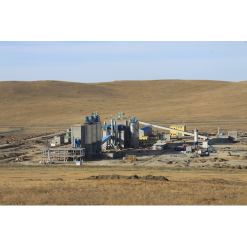 Zementmahlwerk-Silo-Mongolei-Projekt