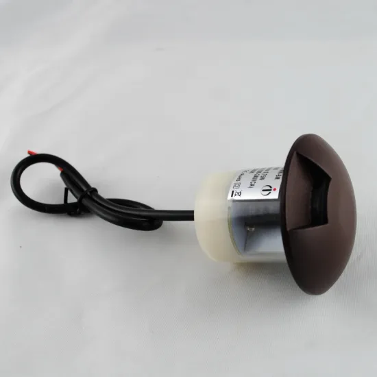 Two-Hole Half-Moon Stair Light for Outdoor Garden