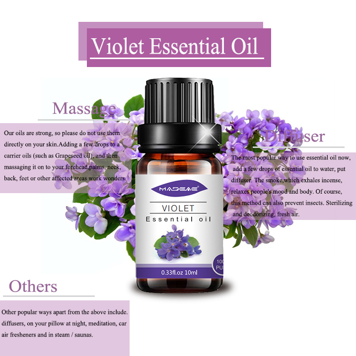 Melhor preço violeta de óleo essencial para difusor de aroma