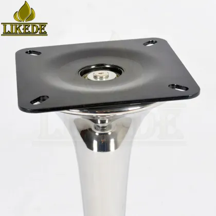 Modern Design Trumpet Chair Leg Tulip Swivel Stainless Steel Base 304#